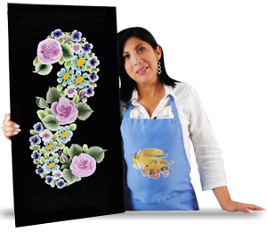 Noemi Ayala – Artista en Pinceladas Decorativas
